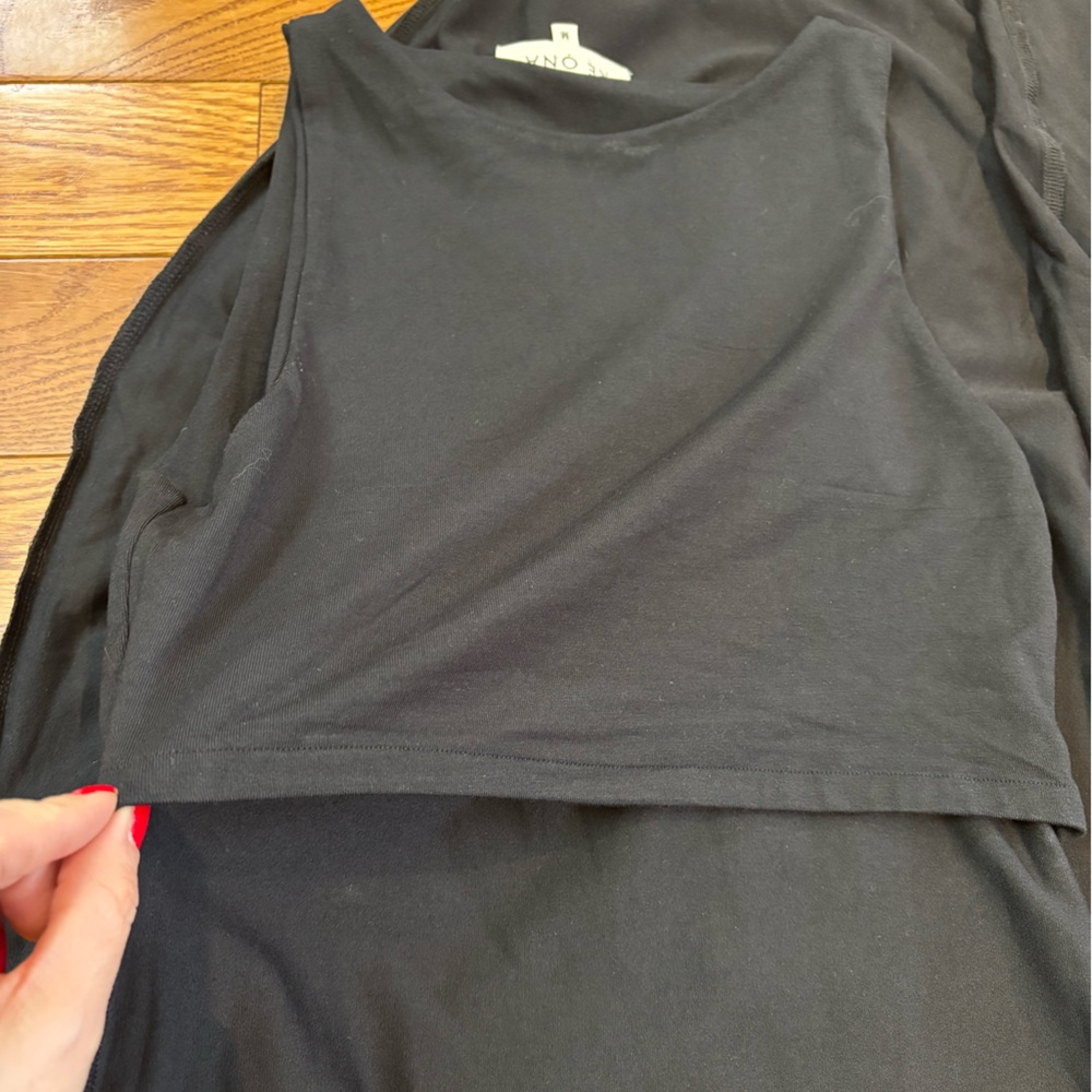 Re Ona Contour Flow Dress Black - Picture 5 of 12